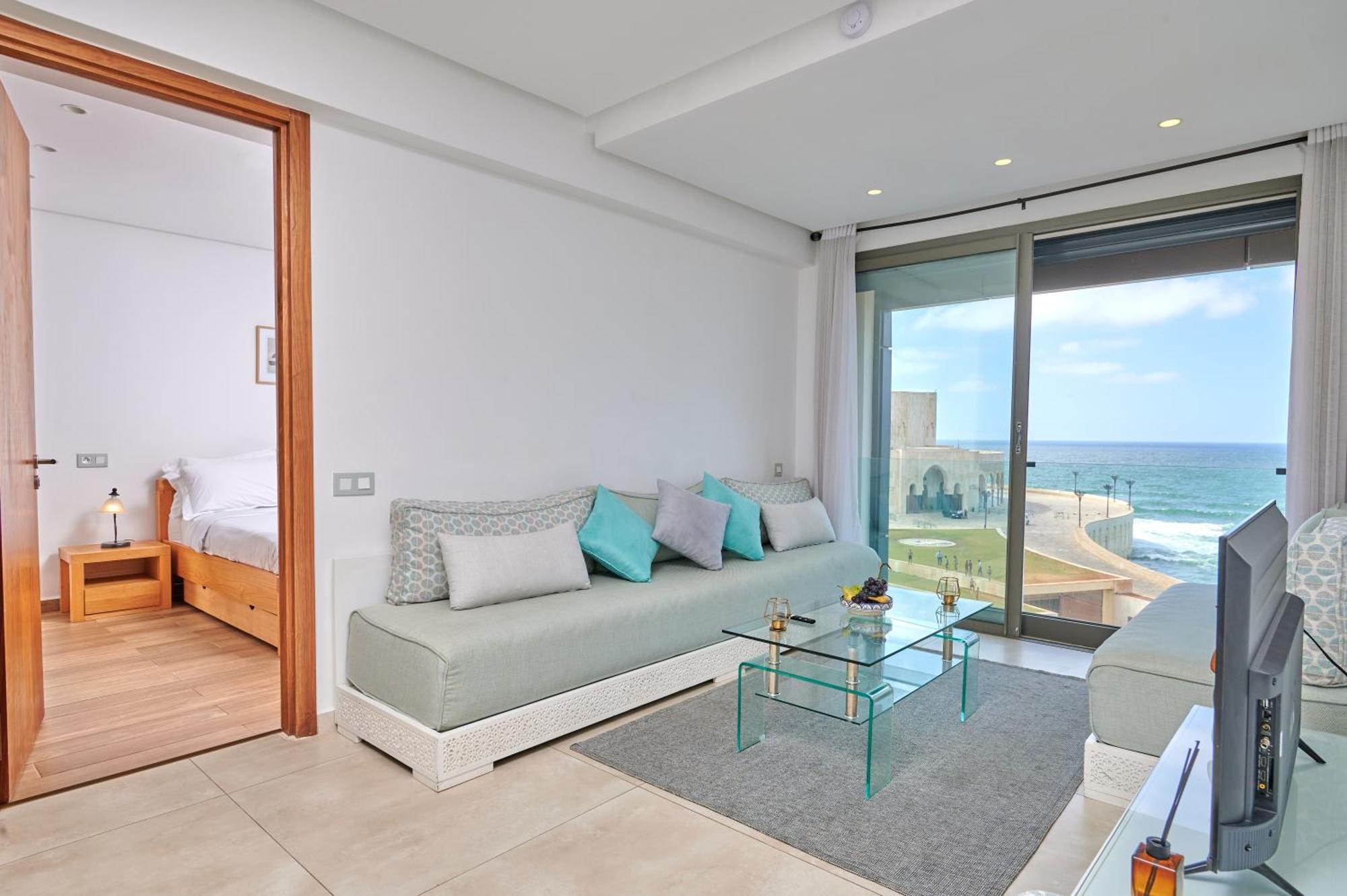 Apartment Sea View B23 - Mosquee Hassan II - By Thecasaedition 카사블랑카 외부 사진