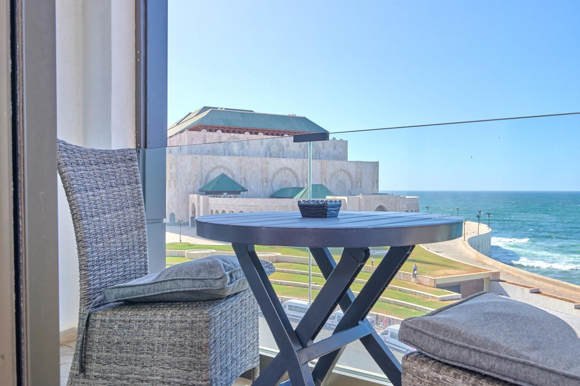Apartment Sea View B23 - Mosquee Hassan II - By Thecasaedition 카사블랑카 외부 사진
