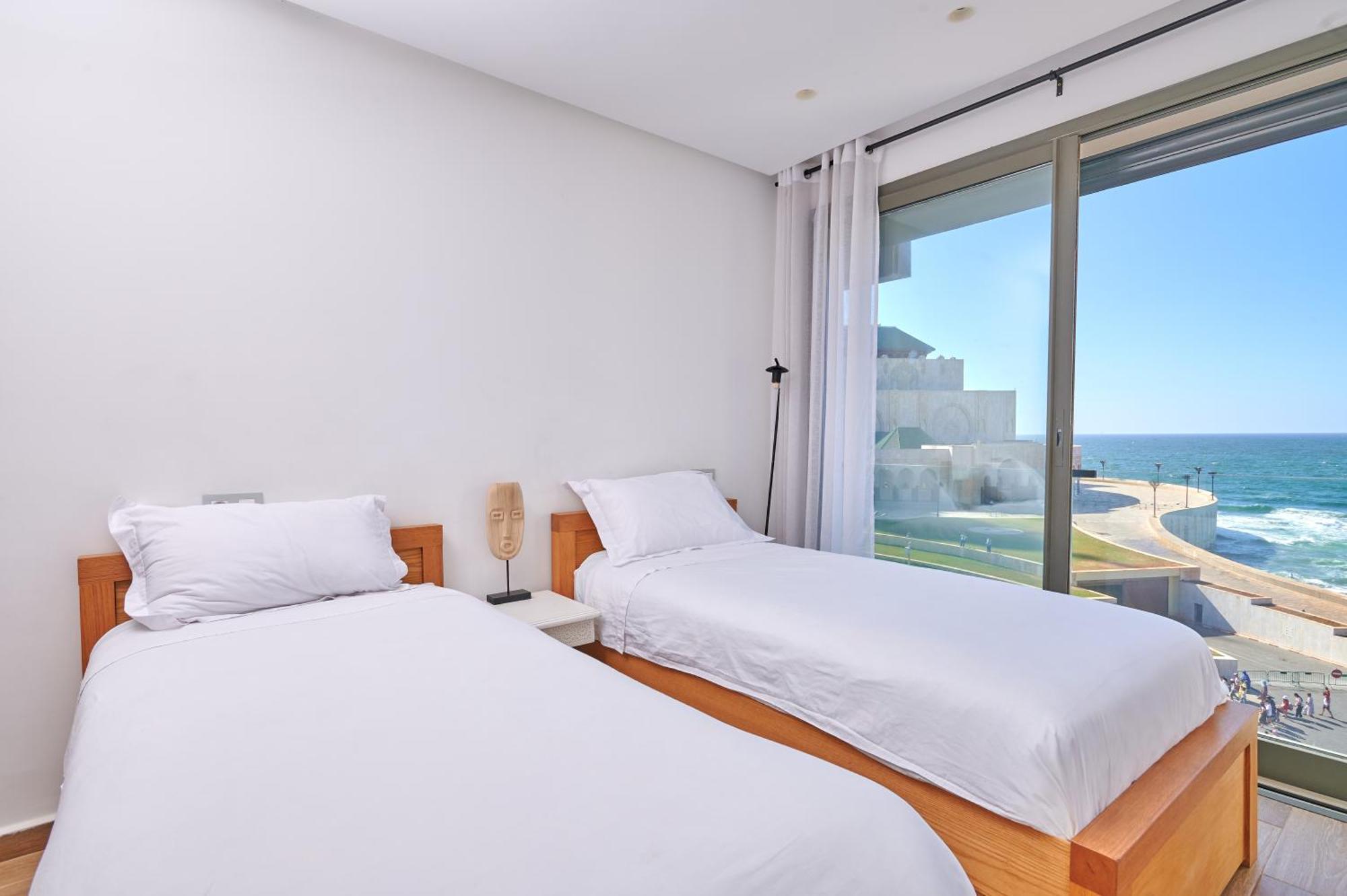 Apartment Sea View B23 - Mosquee Hassan II - By Thecasaedition 카사블랑카 외부 사진
